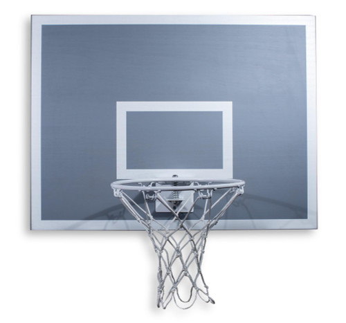 CALIKIWIPROS Mini Basketball Hoop Set Pro League Decorative Solid Wood Wall Mount, Includes 9’ Hoop & 5 mini basketballs, Classic Look with Colors Matching Some pro Teams. (GW)