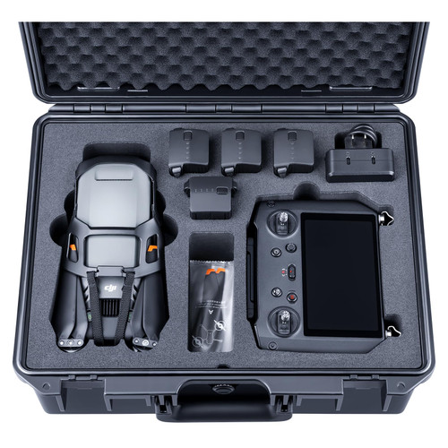 Lykus Titan M350 Waterproof Hard Case for DJI Mavic 3 Pro/Classic, RC Pro and DJI RC Simultaneously, Support RC Lanyard [CASE ONLY]