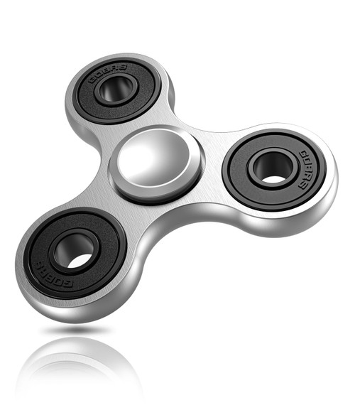 ATESSON Fidget Spinner Toy Ultra Durable Stainless Steel Bearing High Speed Spins Precision Metal Hand Spinner EDC ADHD Focus Anxiety Stress Relief Boredom Time Toys for Adults Kids
