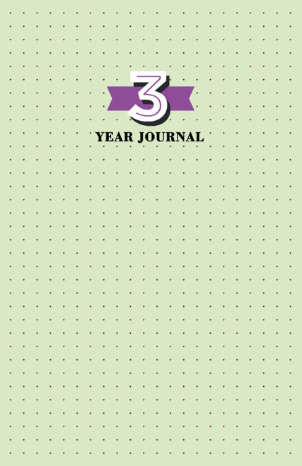 3 Year Journal: Three - Year Diary Notebook, Dated and Lined Keepsake Memory Book for Daily Reflection and Gratitude, 5.5" x 8.5"