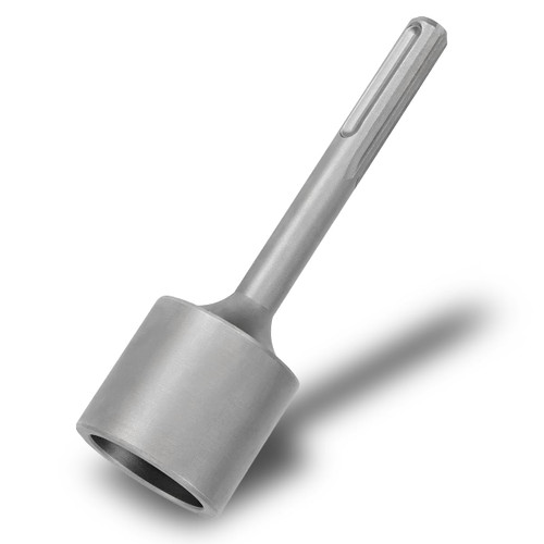 Preruner SDS Max Shank T Post Driver Attachment-The Ultimate Solution for 2 Inch Ground Rods, SDS Max Post Driver,Manual Column Impactor, Hammer Drill Attachm (2 Inch Diameter Head)