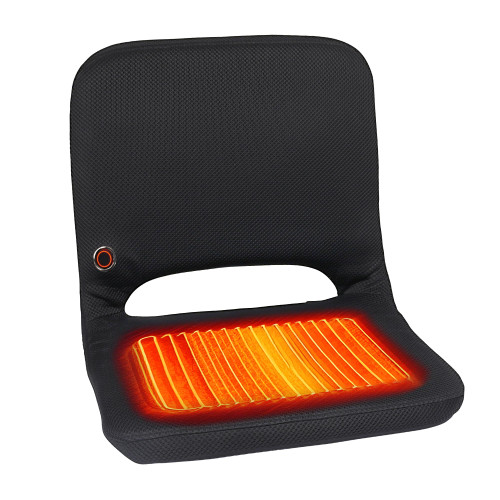ELEGANTLIFE Stadium Seat, 5-Sec Heating Graphene Technology - Foldable Bleacher Chair, 3 Heating Levels, Included USB Rechargeable Battery,Compact & Lightweight,Up to 10 Hours of Use