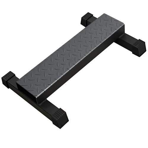 BLUSLM Upgraded Calf Raise Bar, Wide and High Squat Machine for Leg Stretching, Squat, Foot Stretch workout, Anti-Slip Solid Steel Calf Raise Block