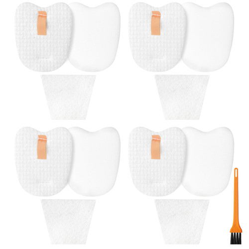 HV322 Filter Replacement for Shark Rocket Vacuum HV345 HV320 HV321 UV330 UV480 UV422 ZS350 ZS351 ZS352, Parts XPMFK320 & 1084FTV320, 4 Foam & Felt Filters and 4 Post Filters