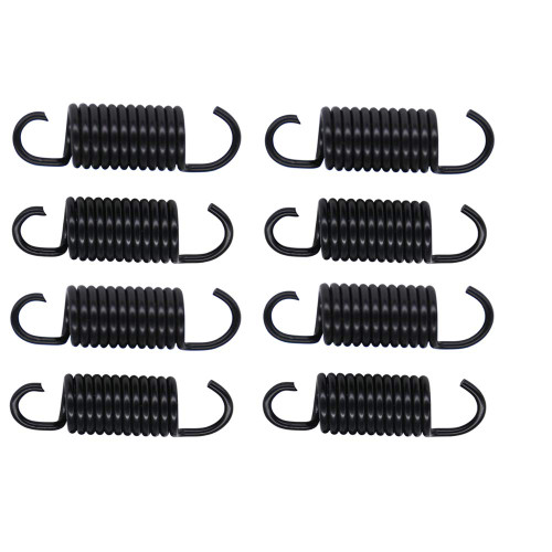 Yoogu 2-1/2 inch (Pack of 8) Overall Length Spring Furniture Replacement Extension Tension Springs Part for Recliner Sofa Trundle Bed Black (12 Turn)