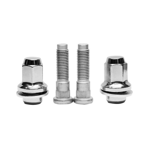 iDeretool M12x1.50 Chrome Wheel Lug Stud Nut Set for 1999-2019 Jaguar S-Type X-Type F-Type XE XF XJ XJ8 XJR XK XK8 XKR, Replaces Number C2C35294 C2C35294010 (4PCS)
