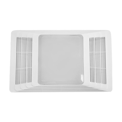 S97013662 Bathroom Fan Cover Grille and Lens Assembly Kit Compatible with Broan Nutone Exhaust Fan Models 655, 656, 657, 659, 695, HFL695, 696 (Replaces 97013662) - ABS Plastic, 16.8 in x 10.6 Inch