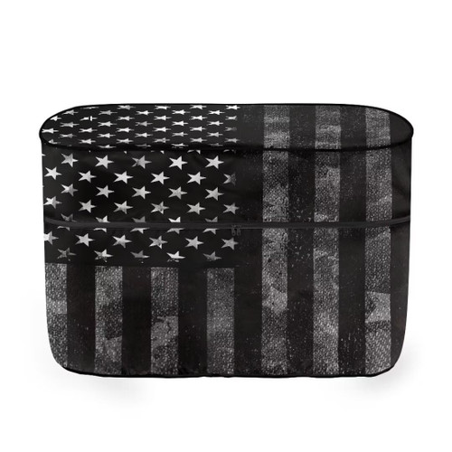 Horset Camo American Flag RV Propane Tank Cover - 20lb, Durable Camper Propane Tank Cover for Travel Trailer, All Weather Protection