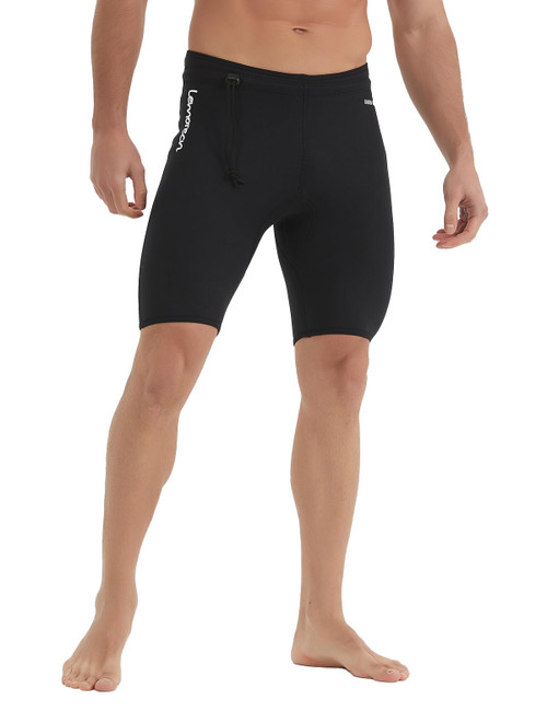 Lemorecn Wetsuits Pants Shorts 3mm Neoprene Canoeing Swimming Pants(1035-L)