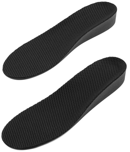 Men Height Increase Insole Full Length Breathable Comfort Lifts/Heel Inserts - 1 Inch Taller IK206