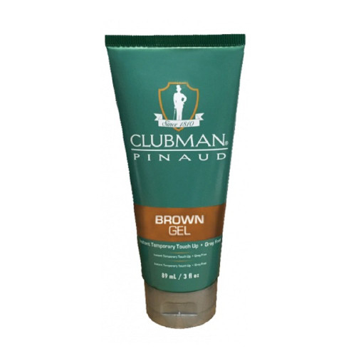 Clubman Temporary Gel, Brown, 3 Fluid Ounce