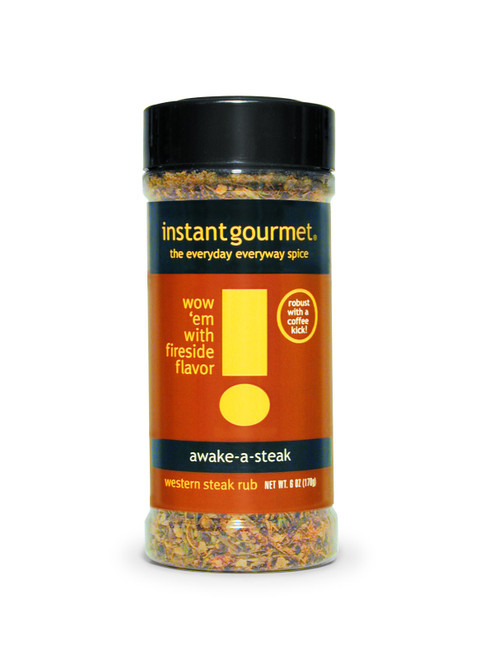 Instant Gourmet Awake-a-Steak Coffee Rub, 6 oz