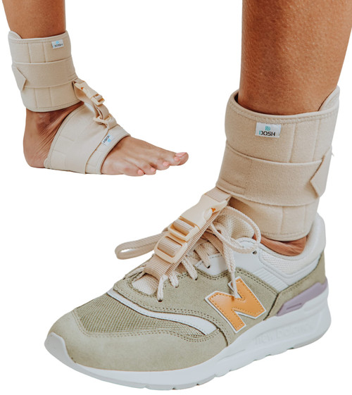 Dosh AFO Foot Drop Brace - Drop Foot Brace for Walking - AFO - Unisex (Beige)