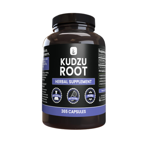 PURE ORIGINAL INGREDIENTS Kudzu Root (365 Capsules), No Magnesium Or Rice Fillers, Always Pure, Lab Verified