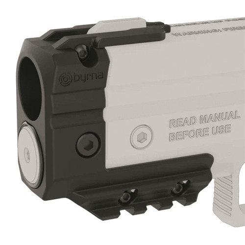 Byrna BOOST Adapter for SD Launcher, Black, Round, 12g CO2, 30 Shots per Cartridge Byrna BOOST Adapter for SD Launcher, Black, Round, 12g CO2, 30 Shots per Cartridge