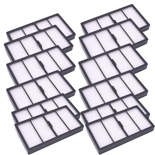 For IRobot Roomba S9 S9+ S9 Plus Vacuum Cleaner Replacement Hepa Filter US STOCK S Series S9 9150 S9+ Plus 9550 Robot Vacuums, 12 Pack.