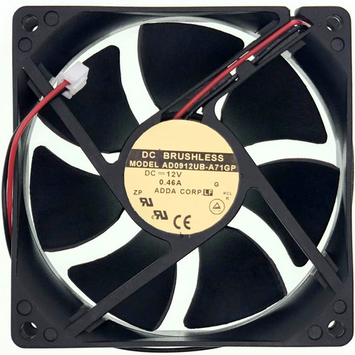 for AD0912UB-A71GP DC12V 0.46A 9025 90X90X25MM 2-Pin Cooling Fan