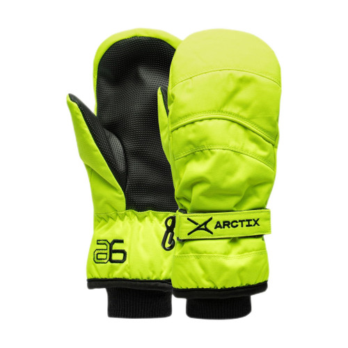 Arctix Kids Freestyle Insulated Ski Mittens, Sun Glare, 3T
