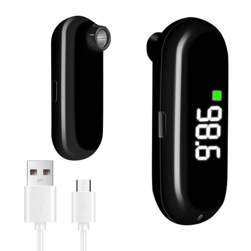 Rechargeable Infrared Forehead Thermometer for Kids - Baby Thermometer for Infants - Digital Thermometer for Adults and Kids - Baby Essentials Must Haves for Newborn by HARIKA LIFE