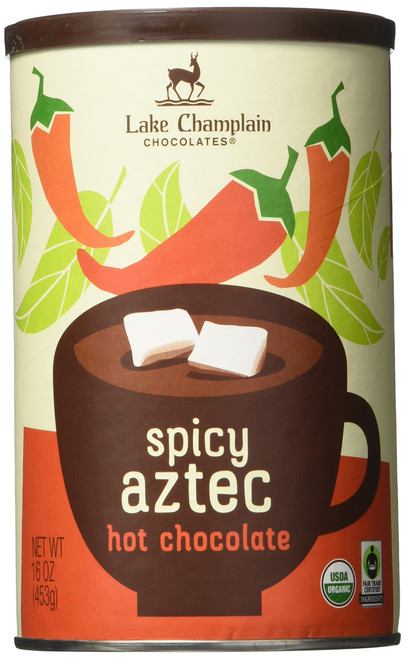 Lake Champlain Chocolates Spicy Aztec Hot Chocolate, 16 oz (Packaging May Vary)