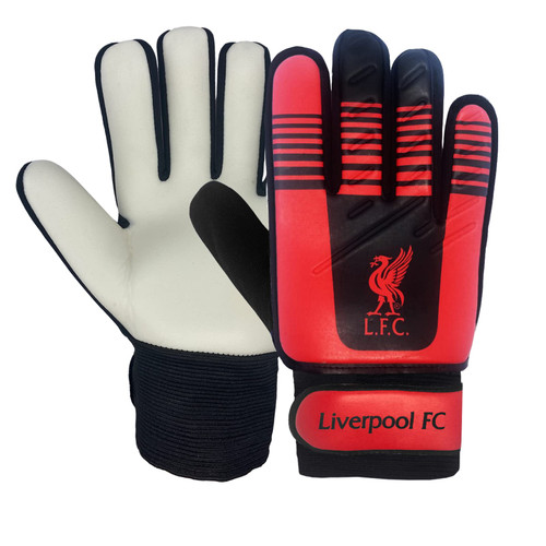 Liverpool FC Official Soccer Gift Boys Goalkeeper Goalie Gloves