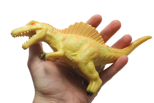 Curious Minds Busy Bags Squishy & Stretchy Large Dinosaur Toy - Sensory Fidget (Yellow)