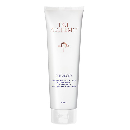 Tru Alchemy Shampoo for Growth, Volume & Scalp Health | Naturally-Derived with Tea Tree & Peppermint Oil plus Keratin & Saw Palmetto | Sulfate & Paraben Free | 9 Fl Oz.