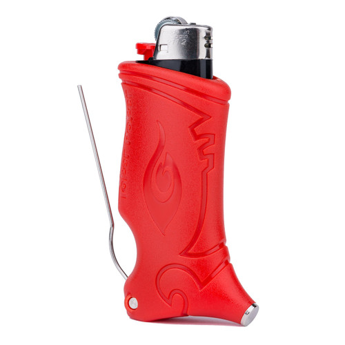 Toker Poker Lighter Case - Red