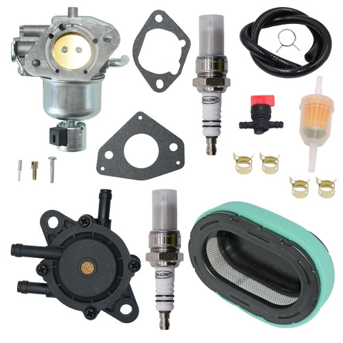 Partman carburetor kit is suitable for Kohler 7000 series KT725 KT730 KT735 KT740 KT745 engine carburetor with air oil filter fuel pump maintenance kit fit for 32 853 61S 16 853 21S 32 853 47S