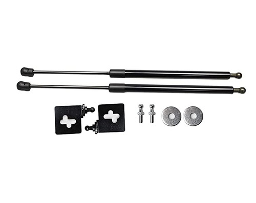 Kedoukj Lift Support Struts for 1999-2009 Honda S2000 Modify Front Hood Bonnet Gas Spring Shocks Damper Carbon Fiber Prop Rod Car Parts (Pure Black)