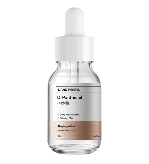 High-Potency Pure D-Panthenol for Intensive Hydration, Calming, and Skin Barrier Recovery with Only a Drop in Your Skincare and Haircare Routine 33g 1Fl Oz