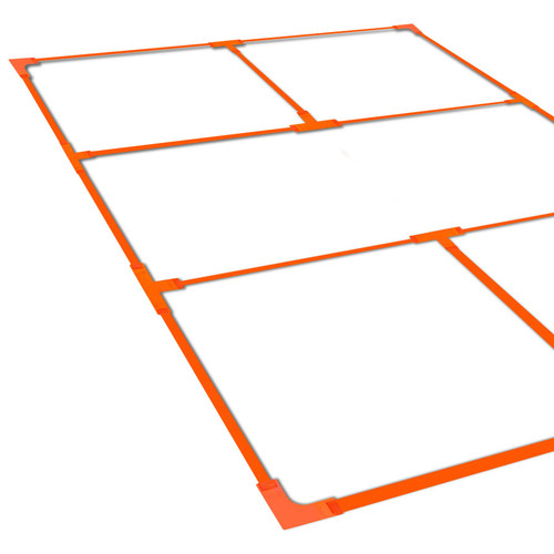 A11N SPORTS Pickleball Court Line Set, Neon Orange A11N SPORTS Pickleball Court Line Set, Neon Orange