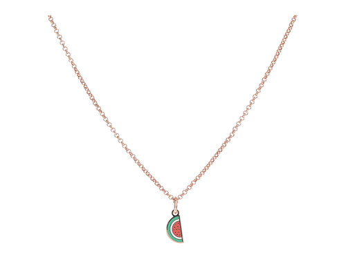 Alex and Ani Watermelon Charm Necklace