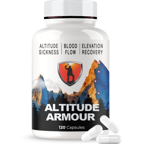 Altitude Sickness Prevention | Patches Alternative - Highly Bioavailable : Head Aches, Motion Sickness, Vertigo | Boost Oxygen w/ ELEVATTO Complex - The Gold Standard RX for High Elevation / Mountain