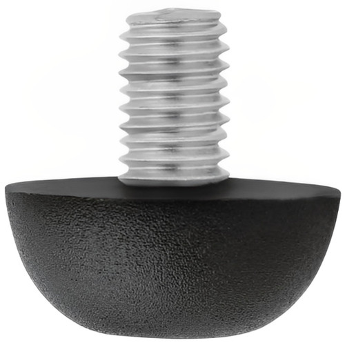 Project Patio 8mm x 1.25 M8 Adjustable Furniture Leg Leveler Replacement Outdoor Stainless Steel Screw-in Leveling Feet Glides - 8-Pack