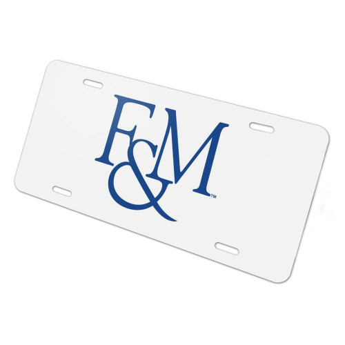 Franklin & Marshall College Secondary Logo Novelty Metal Vanity Tag License Plate