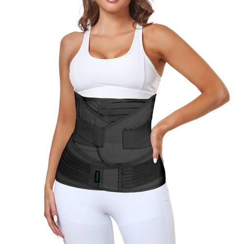 MAMODY Waist Cincher (S/M, Midnight Black)