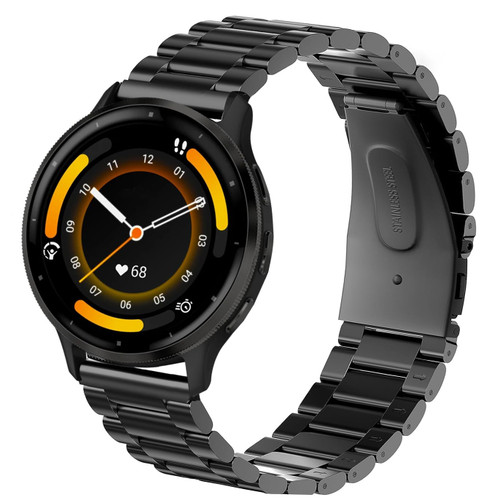 Compatible for Garmin Venu 3 Band, Lamshaw Quick Release 22mm Stainless Steel Metal Replacement Straps Compatible with Garmin Venu 3/Venu 2/Forerunner 255/Forerunner 255 Music/Forerunner