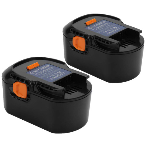 Exmate 2 Pack 14.4V 3.5Ah Battery Compatible with Ridgid R83015 130252003 130254002 130254008 Ridgid 14.4v Battery
