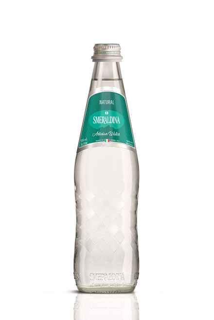 Smeraldina - Still (Non Sparkling) Artesian Water - 500 mL (10 Glass Bottles)