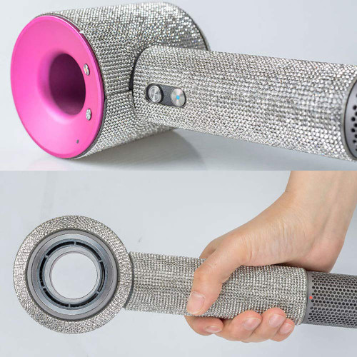 Bright Diamond Sticker Decals for Dyson Supersonic Hair Dryer HD01 HD03 HD07 HD08 HD15(Pure Diamond)