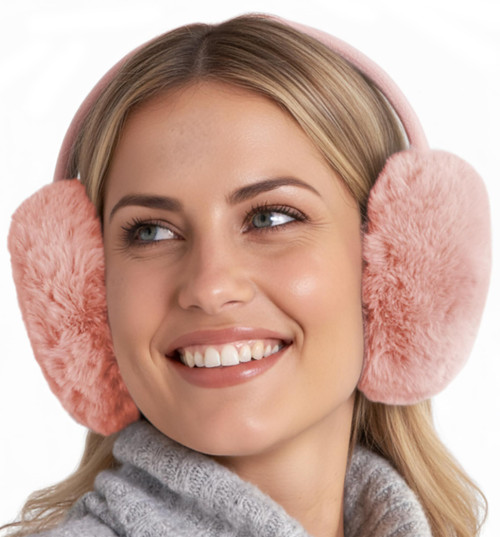 Brook + Bay Ear Muffs Winter Women - Winter Ear Muffs for Women - Adjustable Fluffy Folding Earmuffs - Women's Earmuffs
