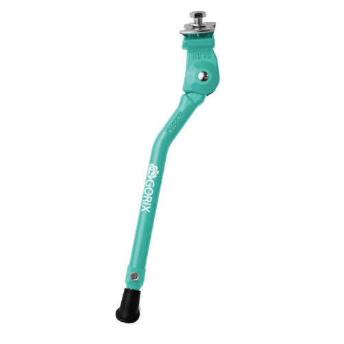 GORIX Bike Kickstand Side Road Mountain Bicycle Adjustable Portable (GX-KC22AAJ-Z(Global Edition)) (Celeste)