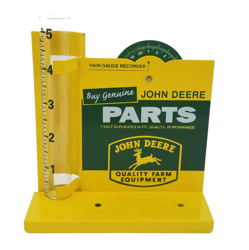 John Deere 'Buy Genuine Parts' Rain Gauge