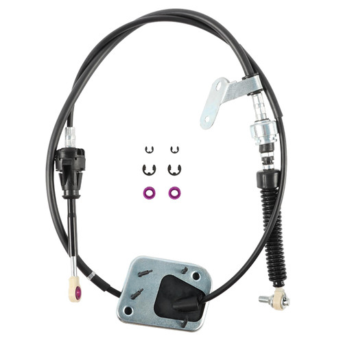 SleYuYir Automatic Transmission Shift Control Cable 33820-02370 33820-01050 Compatible with Toyota Corolla/Matrix 1.8L 2003 2004 2005 2006 2007 2008 Auto Trans Shifter Control Lever Cable