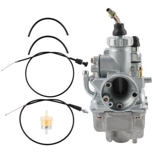 CARBBIA 5HP-14101-10-00 Carburetor with Throttle Cable Fuel Line Fuel Filter Kit Compatible with Yamaha TTR125 TTR125E TTR125L TTR125LE 2003 2004 2005 2006 2007 5HP-14101-00-00 5HP-14101-20-00