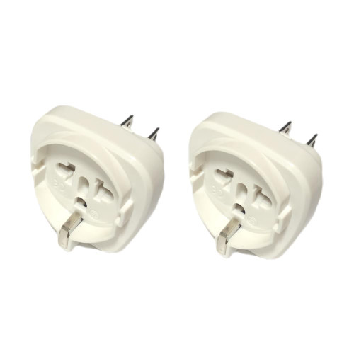 USA to Costa Rica Travel Power Plug Adapter - 2 Pack