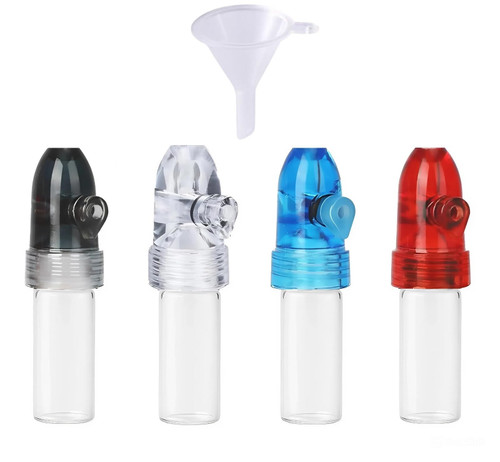 REDHATNHH-Portable Glass Decorative Bottle Kitchen Spice Dispenser Portable Leak-Proof Storage Bottle for Outdoor Camping Travel