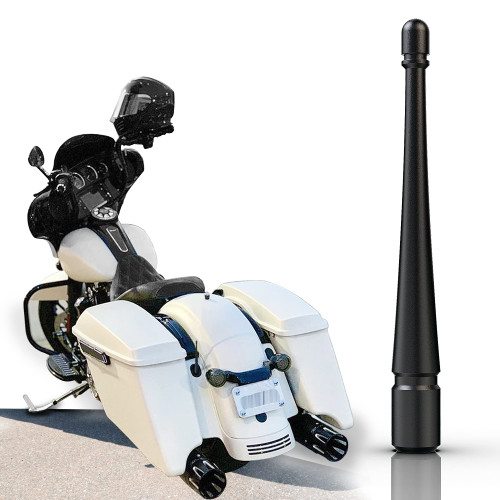 aftid Aluminum Short Antenna for 2015-2026 Challenger/Chieftain/Pursuit/Roadmaster Motorcycles Accessories - Car Wash Proof Truck Antenna Replacement - 4 inch