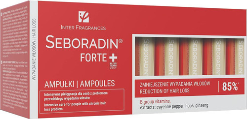 Seboradin Forte Hair Growth Serum Ampoules 14 x 5,5 ml Anti Hair Loss Serum Chronic Hair Loss and Thinning Treatment Natural Extracts and Vitamins Hair & Scalp Treatment Hair Care & Products-1761542633 Seboradin Forte Hair Growth Serum Ampoules 14 x 5,5 ml Anti Hair Loss Serum Chronic Hair Loss and Thinning Treatment Natural Extracts and Vitamins Hair & Scalp Treatment Hair Care & Products-1761542633